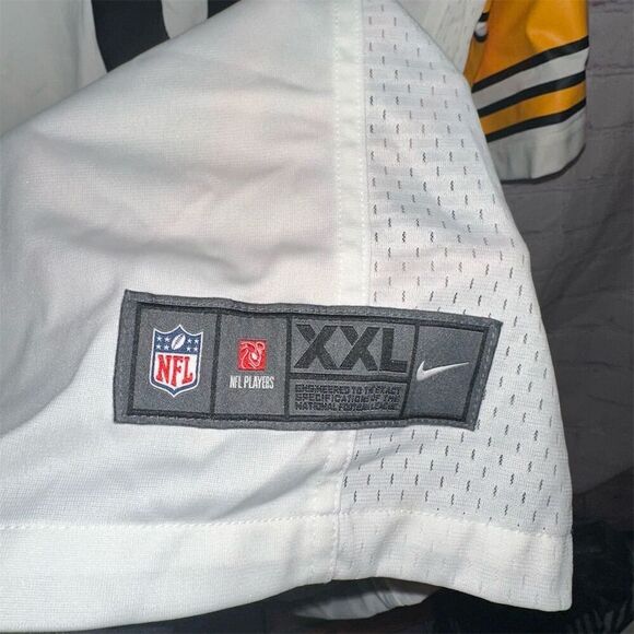 Nike Pittsburgh Steelers Kenny Pickett #8 Men's 2XL NFL Jersey - Picture 6 of 10